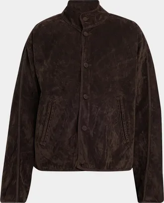 Hudson Men & apos;s Faux-Suede Jacket