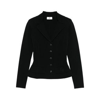 Elisabetta Franchi Button-fastening Fitted Jacket