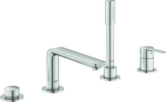 GROHE Combinaci&oacute;n De Ba&ntilde;era Lineal Grande De 4 Orificios Para Una Mano