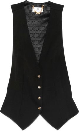 Elisabetta Franchi Mujer, Chaquetas, Negro, Talla: S