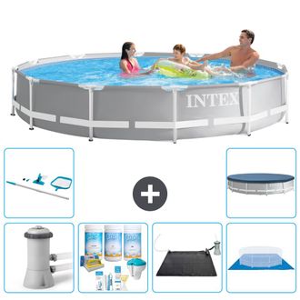 Intex Piscina Prism Frame Redonda - 366x76 Cm - 8-piezas S20557