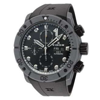 Edox Mens CO-1 45mm Automatic Watch