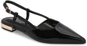 Berness Cass Pointed Toe Flat in Black at Nordstrom Rack, Size 6.5