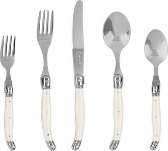 French Home Laguiole Connoisseur 20Pc 18/10 Stainless-Steel Flatware Set