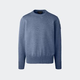 Canada Goose Rosseau Sweater (Men, Ozone Blue Heather, S)