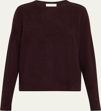 Majestic Filatures Fuzzy Ultra-Soft Crewneck Sweater