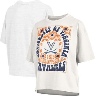 Pressbox Womens Pressbox White Virginia Cavaliers Harmony Oversized T-Shirt at Nordstrom, Size X-Large