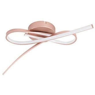 Eglo Eglo - palozza plafoniera a led in metallo oro rosa 2 profili 19W 97361