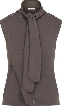 Christophe Lemaire Dames, Tops, Bruin, Maat: XS Wol