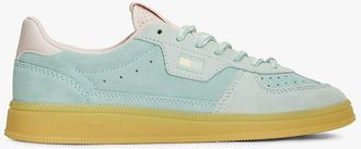 Tommy Hilfiger Womens Tommy Jeans Two-Tone Suede Sneaker - Blue - US 6.5 / EU 37