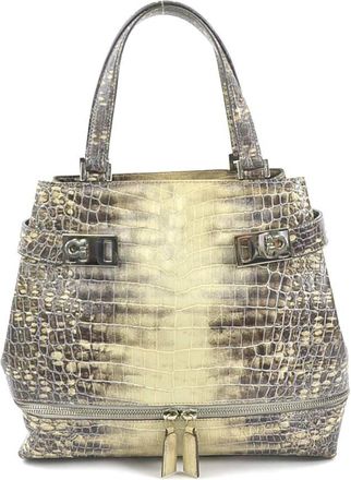 Ferragamo Leather Handbag (Pre-Owned)