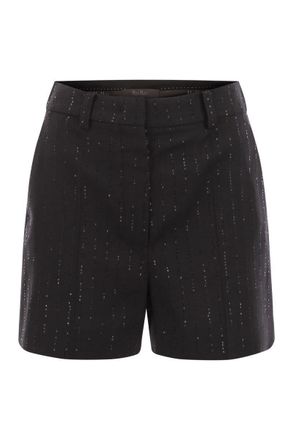 Max Mara Siberia - Wool Blend Shorts