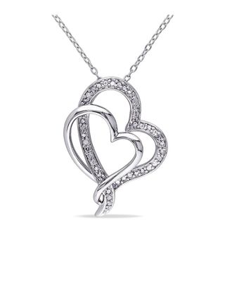 Rina Limor Silver 0.25 Ct. Tw. Diamond Pendant