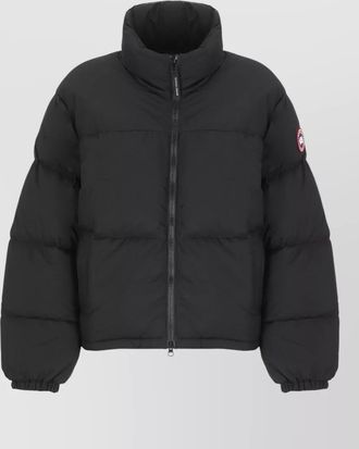 Canada Goose down quilted cropped jacket