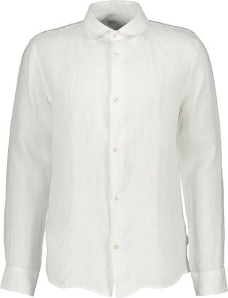 04651/ Oxford Shirt Kent Collar - Heren - Zakelijke Overhemden - Wit - XL - Katoen - Overhemden