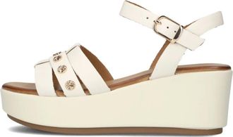 Inuovo Inuovo, Dames, Schoenen, Wit, Maat: 41 EU Leer