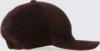 Valentino Garavani Cappello da baseball in pelle scamosciata con VLogo Signature