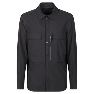 Moncler Shirt - male - Moncler - Casual Shirts - Black - L - Shirts
