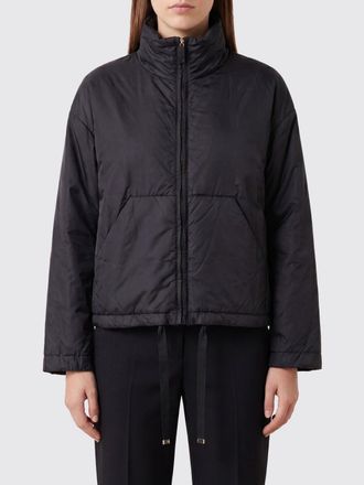 Max Mara Piumino corto in tessuto tecnico con collo alto e fondo con coulisse