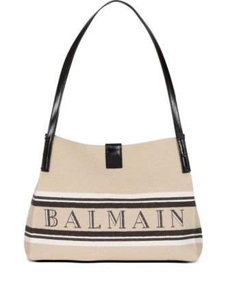 Balmain Beige Release Small Tote