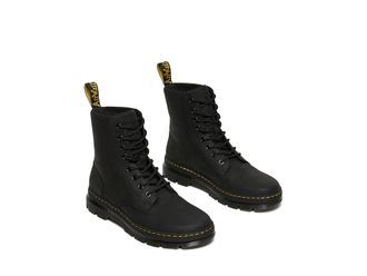 Dr. Martens Combs Leather Shoes Black Wyoming : UK 9 (US Mens 10 - US Womens 11) Medium