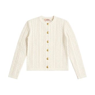 Twinset Truien & Vesten, Dames, Wit, XL, Cardigans