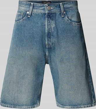 Jack & Jones Jack & Jones Baggy Fit Jeansshorts im Used-Look Modell ALEX in Jeansblau, Gr&ouml;&szlig;e XXL