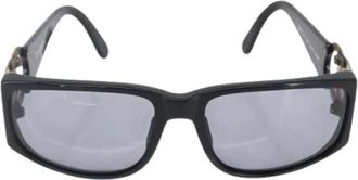 Chanel Pre-owned Accessories, female, Black, Size: ONE SIZE Pre-owned Plastic Sunglasses