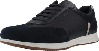 Geox U Avery - Heren - Sneakers - Blauw - 40 EU - Leer - Schoenen