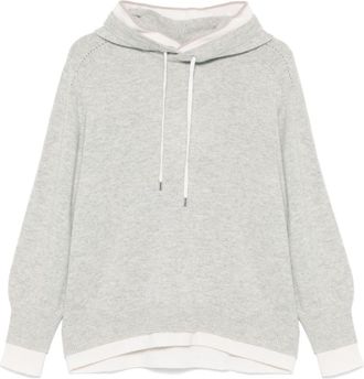 Max & Moi Felpa Pano con cappuccio - Grigio