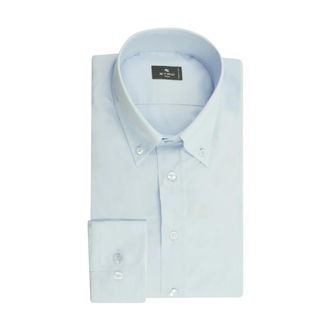 Etro Hombre, Camisas, Azul, Talla: L