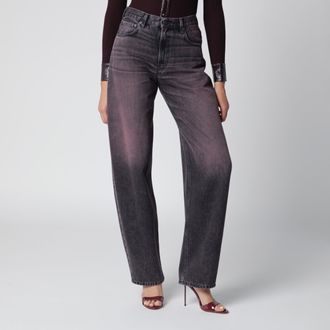 Haikure Jeans washed nero rosato