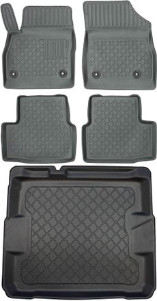 OEM Opel Astra V K Hatchback Desde Noviembre De 2015. Juego De Alfombrillas Para Coche Y Maletero