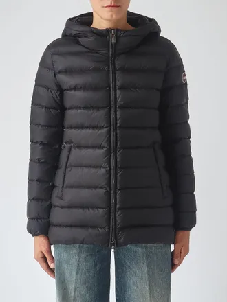 Colmar Piumino lungo in nylon trapuntato con cappuccio e imbottitura in piuma