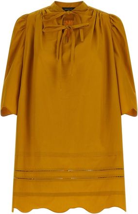 Fabiana Filippi Yellow Loose Dress