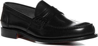 Churchs Mens Loafers Pembrey Black Calf Leather