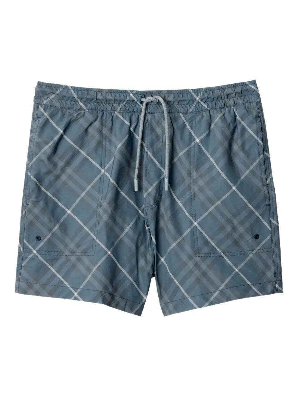 Shorts De Bain Burberry en Bleu jusqu'à −40%