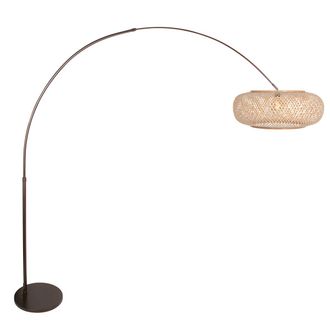 Steinhauer Steinhauer - L&aacute;mpara De Pie - Sparkled Light - Marr&oacute;n - Bamb&uacute;