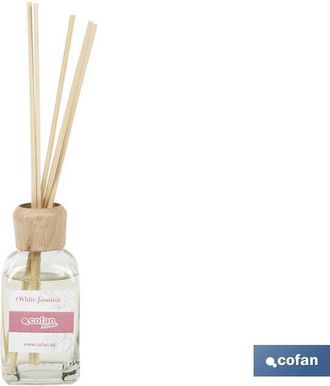 cofan Pack 12 Unidades Ambientador De Varillas 50ml Jazm&iacute;n Blanco