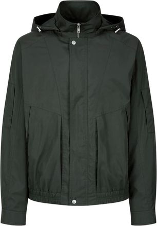 STUDIO TOMBOY Giacca con orlo elasticizzato e cappuccio - Verde