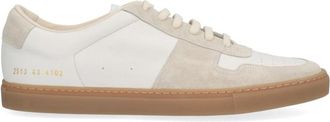 Common Projects Low-Top Leather Sneakers With Suede Accents