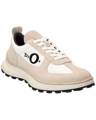 Dior Suede-Trim Sneaker
