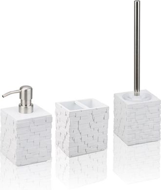 tomasucci Wall white bathroom set
