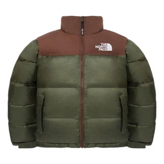 The North Face 1996 Retro Nuptse Jacket Asia Sizing Green Dark Khaki NJ1DQ75G