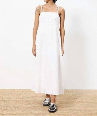 FRNCH Nacera Dress In Blanc