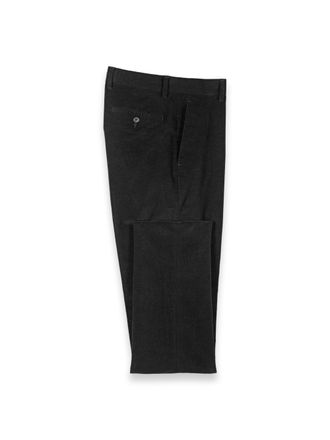 Paul Fredrick Cotton Stretch Corduroy Flat Front Pants