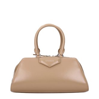 Givenchy Borsa Givenchy Antigona East West Donna in pelle beige e sabbia