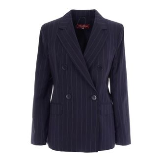 Max Mara Blazers, female, Blue, Size: XS Blazers