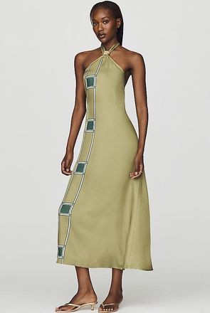 SANCIA Savannah Halter Maxi Dress