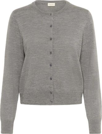 Part Two Noelani PW Cardigan - Dames - Vesten - Grijs - XS - Wol - Truien & Vesten